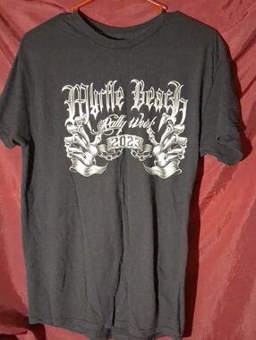Myrtle Beach Rally Week 2023 Short Sleeve T-Shirt - Black
